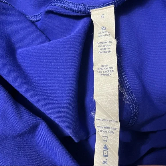 LULULEMON blue athletic jogger pants women’s size 6 activewear - Picture 10 of 13